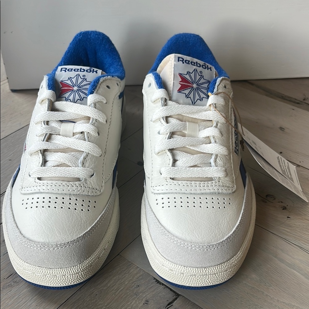 BRAND NEW WITH TAGS Reebok Club C Revenge Sneakers color Chalk size W8/M6.5